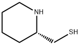 2-Piperidinemethanethiol, (2S)- Structure