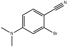2-bromo-4-(dimethylamino)benzonitrile Structure
