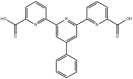 [2,2':6',2''-Terpyridine]-6,6''-dicarboxylic acid, 4'-phenyl- (9CI) Structure