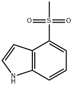 4-methanesulfonyl-1H-indole Structure