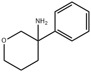 Tetrahydro-3-phenyl-2H-pyran-3-amine Structure