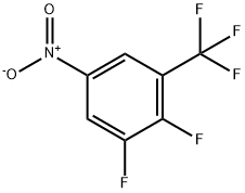 Benzene, 1,2-difluoro-5-nitro-3-(trifluoromethyl)- Structure