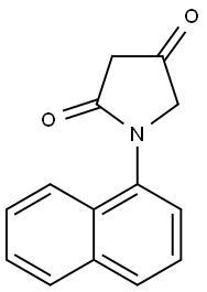 1-(naphthalen-1-yl)pyrrolidine-2,4-dione Structure
