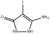 5-amino-4-iodo-1,2-dihydro-3H-pyrazol-3-one Structure