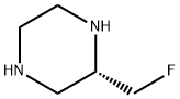 Piperazine, 2-(fluoromethyl)-, (2S)- Structure