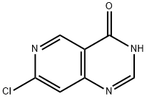 Pyrido[4,3-d]pyrimidin-4(3H)-one, 7-chloro- Structure