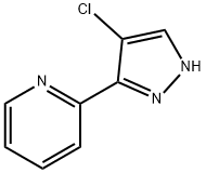 2-(4-chloro-1H-pyrazol-3-yl)pyridine Structure