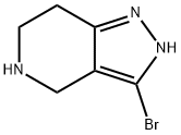 3-bromo-1H,4H,5H,6H,7H-pyrazolo[4,3-c]pyridine
dihydrochloride Structure