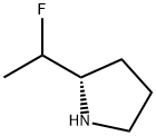 Pyrrolidine, 2-(1-fluoroethyl)-, (2S)- Structure