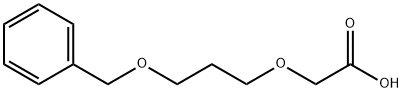 Acetic acid, 2-[3-(phenylmethoxy)propoxy]- Structure