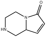 Pyrrolo[1,2-a]pyrazin-6(2H)-one, 1,3,4,8a-tetrahydro- Structure