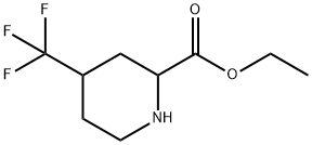 4-Trifluoromethyl-piperidine-2-carboxylic acid ethyl ester Structure