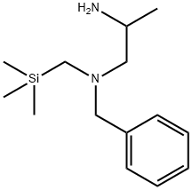 1,2-Propanediamine, N1-(phenylmethyl)-N1-[(trimethylsilyl)methyl]- Structure