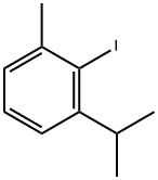 Benzene, 2-iodo-1-methyl-3-(1-methylethyl)- Structure