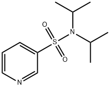 3-Pyridinesulfonamide, N,N-bis(1-methylethyl)- Structure