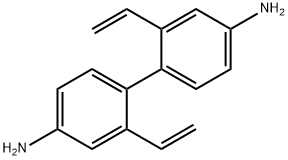 [1,1'-Biphenyl]-4,4'-diamine, 2,2'-diethenyl- Structure