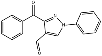 3-benzoyl-1-phenyl-1H-pyrazole-4-carbaldehyde Structure
