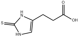 1H-Imidazole-4-propanoic acid, 2,3-dihydro-2-thioxo- Structure