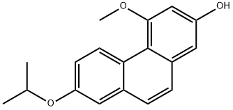 2-Phenanthrenol, 4-methoxy-7-(1-methylethoxy)- Structure