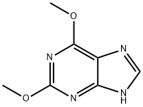 9H-Purine, 2,6-dimethoxy- Structure
