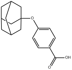 4-(Adamantan-1-yloxy)-benzoic acid Structure