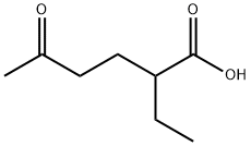Hexanoic acid, 2-ethyl-5-oxo- Structure