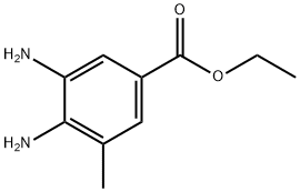 ethyl 3,4-diamino-5-methylbenzoate Structure