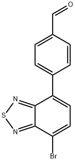 4-(7-Bromothiadi-4-yl)benzaldehyde Structure