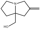 (2-methylidene-hexahydro-1H-pyrrolizin-7a-yl)met hanol Structure