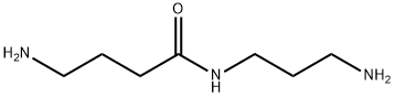 Butanamide, 4-amino-N-(3-aminopropyl)- Structure