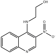 3-nitro-4-hydroxyethylaminoquinoline Structure