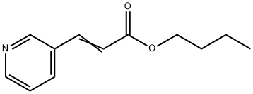 2-Propenoic acid, 3-(3-pyridinyl)-, butyl ester