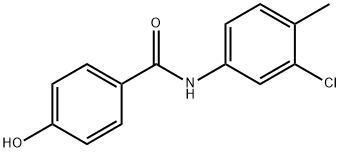 Benzamide, N-(3-chloro-4-methylphenyl)-4-hydroxy- Structure