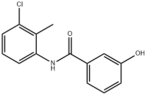 Benzamide, N-(3-chloro-2-methylphenyl)-3-hydroxy- Structure