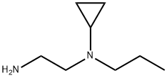 1,2-Ethanediamine, N1-cyclopropyl-N1-propyl- Structure
