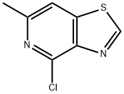 Thiazolo[4,5-c]pyridine, 4-chloro-6-methyl- Structure