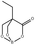 2,6,7-Trioxa-1-borabicyclo[2.2.2]octan-3-one, 4-ethyl- Structure