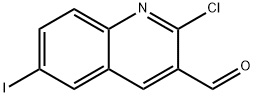 2-Chloro-6-iodoquinoline-3-carbaldehyde Structure
