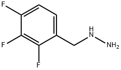 Hydrazine, [(2,3,4-trifluorophenyl)methyl]- Structure