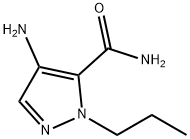 4-amino-1-propyl-1H-pyrazole-5-carboxamide Structure