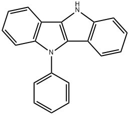 5-phenyl-5,10-dihydroindolo[3,2-b]indole Structure