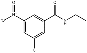 Benzamide, 3-chloro-N-ethyl-5-nitro- Structure
