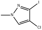 4-chloro-3-iodo-1-methyl-1H-pyrazole Structure