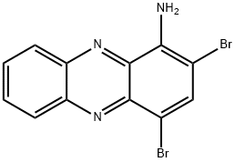 2,4-Dibromophenazin-1-amine Structure