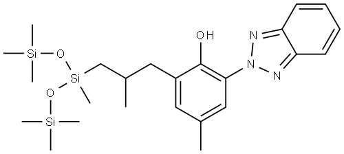 DROMETRIZOLE TRISILOXANE Structure