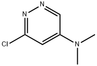 4-Pyridazinamine, 6-chloro-N,N-dimethyl- Structure