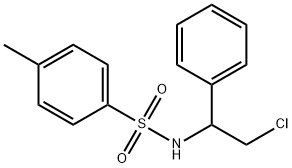 Benzenesulfonamide, N-(2-chloro-1-phenylethyl)-4-methyl- Structure