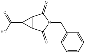 3-Azabicyclo[3.1.0]hexane-6-carboxylic acid, 2,4-dioxo-3-(phenylmethyl)- Structure