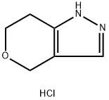 1,4,6,7-Tetrahydropyrano[4,3-c]pyrazole hydrochloride Structure