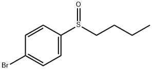 Benzene, 1-bromo-4-(butylsulfinyl)- Structure